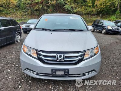 Piąte zdjęcie samochodu w środku: 2014 HONDA ODYSSEY EX VIN:5FNRL5H48EB126747 - miniatura