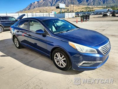 Czwarte zdjęcie samochodu z boku: 2015 HYUNDAI SONATA SE VIN:5NPE24AF6FH200970 - miniatura