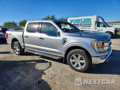 Czwarte zdjęcie samochodu z boku: 2021 FORD F150 SUPERCREW VIN:1FTFW1E88MKD65534 - miniatura