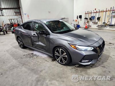Czwarte zdjęcie samochodu z boku: 2020 NISSAN SENTRA SR VIN:3N1AB8DV3LY237890 - miniatura