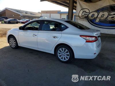 Drugie zdjęcie samochodu z przodu: 2014 NISSAN SENTRA S VIN:3N1AB7AP3EL643636 - miniatura