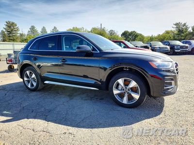 Czwarte zdjęcie samochodu z boku: 2023 AUDI Q5 PREMIUM 40 VIN:WA1ABAFY3P2042589 - miniatura