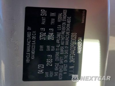Zdjęcie 13 z 13 samochodu: 2023 KIA FORTE LXS VIN:3KPF24AD2PE630293 - miniatura