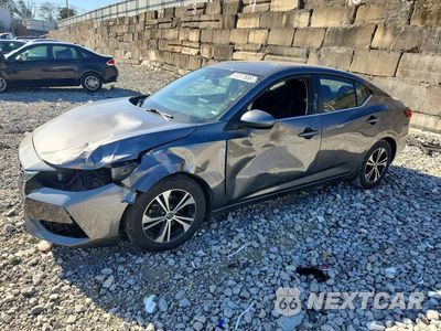 2021 NISSAN SENTRA SV 3N1AB8CV3MY255406 - główne zdjęcie licytacji z USA - miniatura