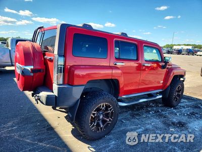 Trzecie zdjęcie samochodu z tyłu: 2008 HUMMER H3 VIN:5GTEN13E988120227 - miniatura