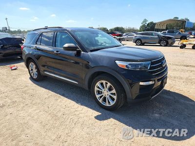 Czwarte zdjęcie samochodu z boku: 2020 FORD EXPLORER XLT VIN:1FMSK7DH8LGB80525 - miniatura