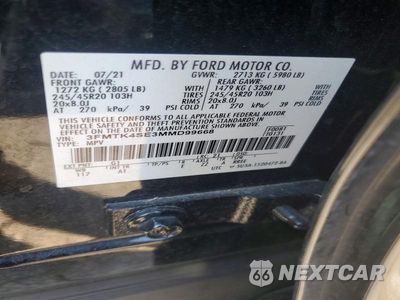 Zdjęcie 12 z 12 samochodu: 2021 FORD MUSTANG MACH-E GT VIN:3FMTK4SE3MMD99668 - miniatura