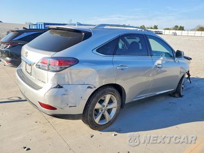 Trzecie zdjęcie samochodu z tyłu: 2014 LEXUS RX 350 BASE VIN:JTJBK1BA4E2038970 - miniatura