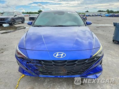 Piąte zdjęcie samochodu w środku: 2023 HYUNDAI ELANTRA SEL VIN:KMHLS4AG3PU613030 - miniatura