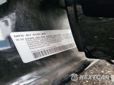 Zdjęcie 12 z 12 samochodu: 2023 AUDI A3 PREMIUM VIN:WAUAUDGY1PA045283 - miniatura