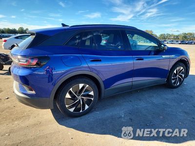 Trzecie zdjęcie samochodu z tyłu: 2021 VOLKSWAGEN ID.4 PRO S VIN:WVGTMPE25MP047277 - miniatura