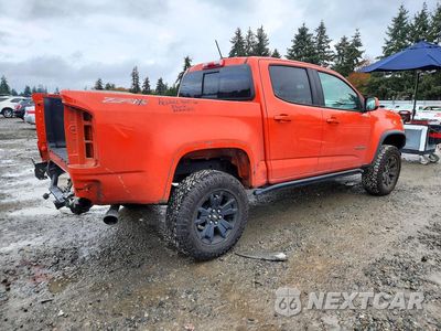 Trzecie zdjęcie samochodu z tyłu: 2019 CHEVROLET COLORADO ZR2 VIN:1GCGTEEN7K1146657 - miniatura