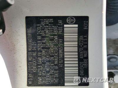 Zdjęcie 12 z 12 samochodu: 2021 TOYOTA CAMRY SE VIN:4T1G11AK8MU575149 - miniatura