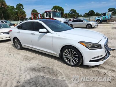 Czwarte zdjęcie samochodu z boku: 2017 GENESIS G80 3.8 VIN:KMHGN4JE6HU189433 - miniatura