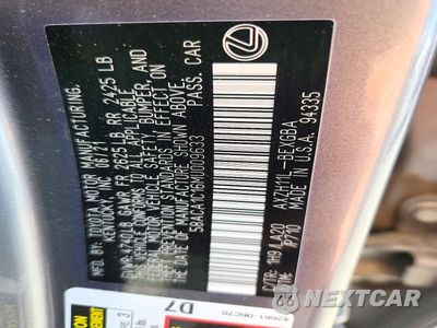 Zdjęcie 13 z 13 samochodu: 2021 LEXUS ES 300H BASE VIN:58ACA1C16MU009633 - miniatura