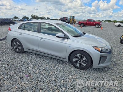 Czwarte zdjęcie samochodu z boku: 2018 HYUNDAI IONIQ SEL VIN:KMHC75LC2JU072724 - miniatura