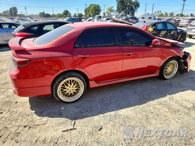 Trzecie zdjęcie samochodu z tyłu: 2011 TOYOTA COROLLA S VIN:2T1BU4EE6BC637766 - miniatura