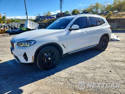 2022 BMW X3 XDRIVE30I 5UX53DP06N9K11831 - główne zdjęcie licytacji z USA - miniatura