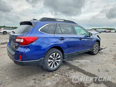 Trzecie zdjęcie samochodu z tyłu: 2017 SUBARU OUTBACK 2.5I LIMITED VIN:4S4BSANC8H3331412 - miniatura