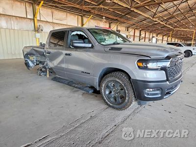Czwarte zdjęcie samochodu z boku: 2026 RAM 1500 TRADESMAN VIN:1C6SRFGP1TN197943 - miniatura