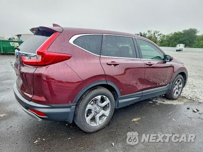 Trzecie zdjęcie samochodu z tyłu: 2019 HONDA CR-V EX VIN:7FARW1H58KE012823 - miniatura