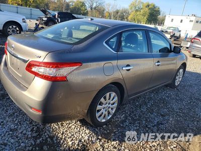Trzecie zdjęcie samochodu z tyłu: 2015 NISSAN SENTRA SV VIN:3N1AB7AP4FL663234 - miniatura