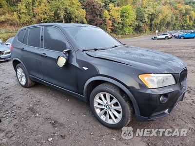 Czwarte zdjęcie samochodu z boku: 2014 BMW X3 XDRIVE28I VIN:5UXWX9C50E0D36080 - miniatura