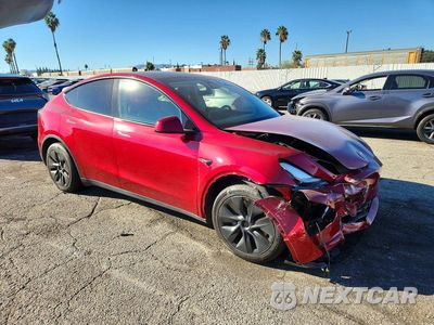 Czwarte zdjęcie samochodu z boku: 2025 TESLA MODEL Y VIN:7SAYGDED5SF216483 - miniatura