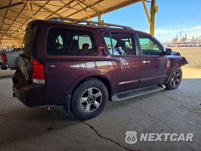 Trzecie zdjęcie samochodu z tyłu: 2014 NISSAN ARMADA SV VIN:5N1BA0ND0EN610407 - miniatura