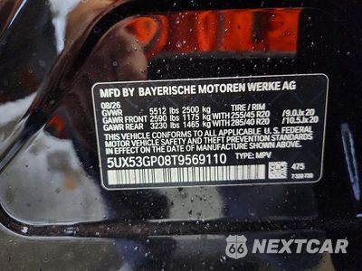 Zdjęcie 12 z 12 samochodu: 2026 BMW X3 30 XDRIVE VIN:5UX53GP08T9569110 - miniatura