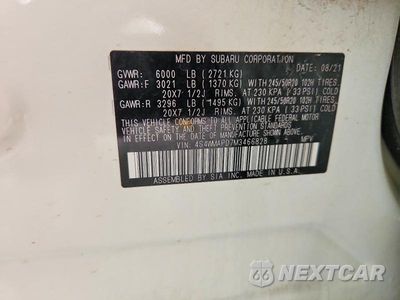Zdjęcie 13 z 13 samochodu: 2021 SUBARU ASCENT LIMITED VIN:4S4WMAPD7M3466828 - miniatura