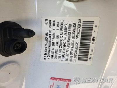 Zdjęcie 12 z 12 samochodu: 2018 HONDA CIVIC TOURING VIN:2HGFC3B95JH354285 - miniatura