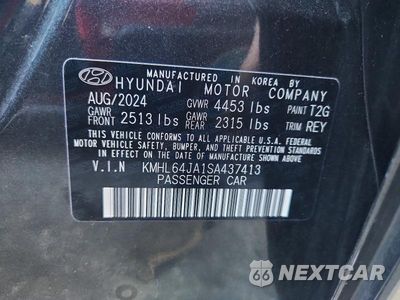 Zdjęcie 12 z 12 samochodu: 2025 HYUNDAI SONATA SEL VIN:KMHL64JA1SA437413 - miniatura