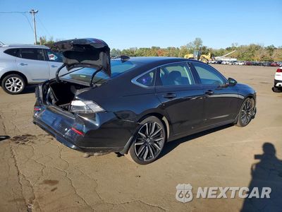 Trzecie zdjęcie samochodu z tyłu: 2024 HONDA ACCORD TOURING HYBRID VIN:1HGCY2F86RA026285 - miniatura