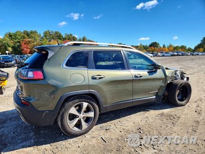 Trzecie zdjęcie samochodu z tyłu: 2019 JEEP CHEROKEE LIMITED VIN:1C4PJMDX8KD356394 - miniatura