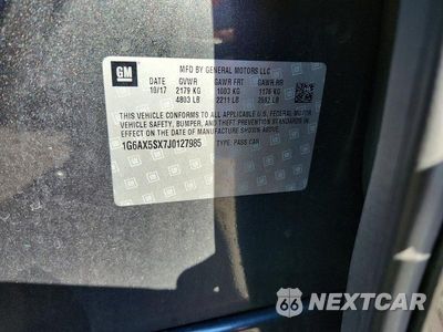 Zdjęcie 13 z 13 samochodu: 2018 CADILLAC CTS LUXURY VIN:1G6AX5SX7J0127985 - miniatura