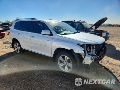 Czwarte zdjęcie samochodu z boku: 2012 TOYOTA HIGHLANDER LIMITED VIN:5TDDK3EH0CS133113 - miniatura