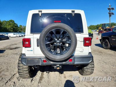 Zdjęcie 6 z 12 samochodu: 2021 JEEP WRANGLER UNLIMITED SAHARA 4XE VIN:1C4JJXP68MW786010 - miniatura