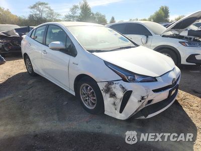Czwarte zdjęcie samochodu z boku: 2020 TOYOTA PRIUS LE VIN:JTDKARFU3L3114095 - miniatura