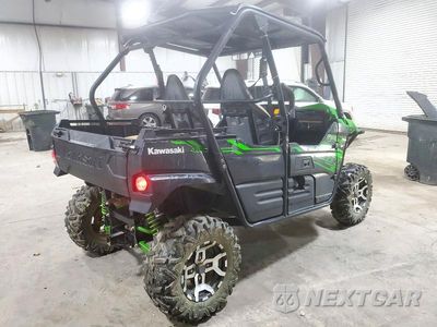 Czwarte zdjęcie samochodu z boku: 2020 KAWASAKI TERYX UTILITY VEHICLE VIN:JKBRFCG12LB508958 - miniatura