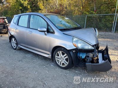 Czwarte zdjęcie samochodu z boku: 2007 HONDA FIT S VIN:JHMGD38697S067500 - miniatura
