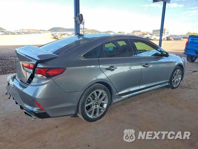 Trzecie zdjęcie samochodu z tyłu: 2019 HYUNDAI SONATA LIMITED TURBO VIN:5NPE34AB2KH781694 - miniatura