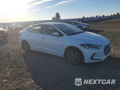 Czwarte zdjęcie samochodu z boku: 2018 HYUNDAI ELANTRA VALUE EDITION VIN:5NPD84LF3JH364063 - miniatura