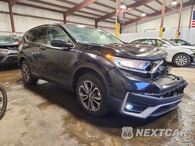 Czwarte zdjęcie samochodu z boku: 2022 HONDA CR-V EX VIN:2HKRW2H52NH627343 - miniatura