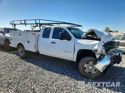 Czwarte zdjęcie samochodu z boku: 2013 CHEVROLET SILVERADO K2500 HEAVY DUTY VIN:1GB2KVCG0DZ362926 - miniatura
