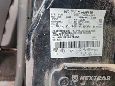 Zdjęcie 12 z 12 samochodu: 2008 FORD F250 SUPER DUTY VIN:1FTSW21R48EB02481 - miniatura