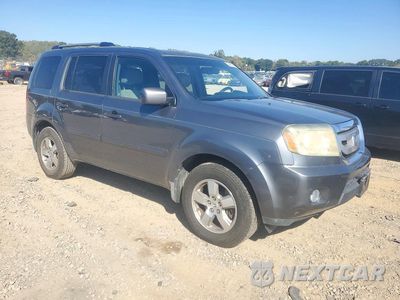 Czwarte zdjęcie samochodu z boku: 2010 HONDA PILOT EXL VIN:5FNYF3H57AB014693 - miniatura