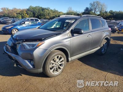 2018 TOYOTA RAV4 HV LIMITED JTMDJREV9JD171766 - główne zdjęcie licytacji z USA - miniatura