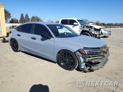 Czwarte zdjęcie samochodu z boku: 2022 HONDA CIVIC SPORT VIN:19XFL2G87NE000875 - miniatura