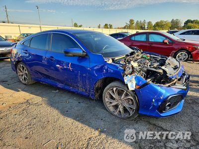 Czwarte zdjęcie samochodu z boku: 2018 HONDA CIVIC SI VIN:2HGFC1E55JH705306 - miniatura